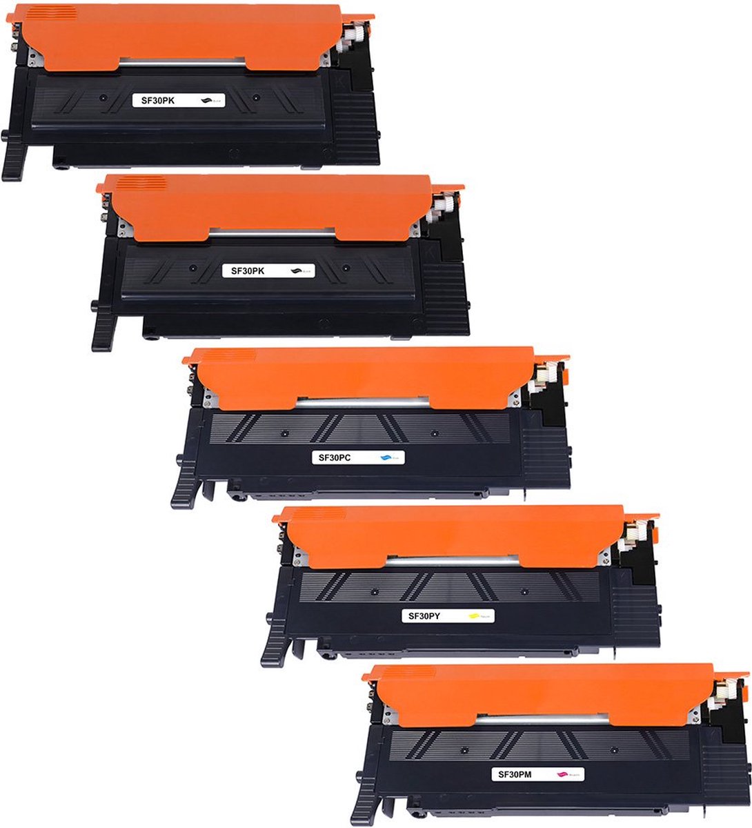 Samsung CLT-C404S - Inktcartridge Cyaan/Geel/Magenta/Zwart - 4500 pagina's - Huismerk Compatible - Geschikt voor Samsung SL-C430 Samsung SL-C430W Samsung SL-C480 Samsung SL-C480FN Samsung SL-C480FW Samsung SL-C480W - Samsung inktcartridge