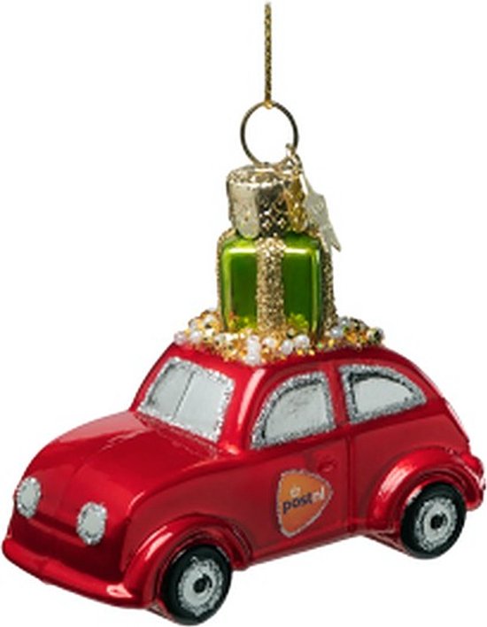 Vondels Kerst Ornament PostNL Envelop Kerstbal 10x7 cm