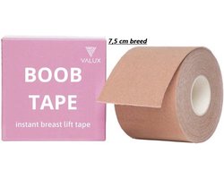 Boob Tape - Push up BH - Plak BH 5 meter - Naturel - 2 stuks