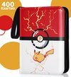 Afbeelding van het spelletje Verzamelmap geschikt voor Pokémon - 400 kaarten - Premium Kwaliteit - 4 Pocket verzamelalbum - 50 Pagina's - Map voor Pokémon - Binder