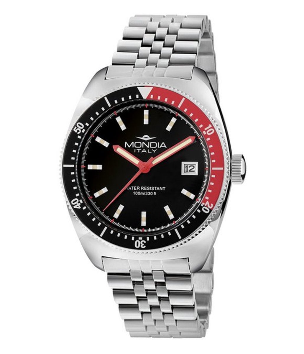 Mondia - MI-791-SS-03BK-GB - Polshorloge - MADISON - Heren - Quartz