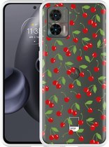 Coque Motorola Edge 30 Neo Cerise - Design Cazy