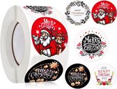 Kerst Cadeau Stickers 500 stickers
