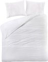 Housse de couette Papillon Agatha - Double - 200x200/220 cm - Wit
