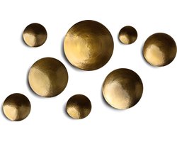 Vidi Wandornament - Wanddecoratie - Muurdecoratie voor Binnen - Wand decoratie - Woonaccesoires - Woondecoratie - Goud Vidi Wandornament - Wanddecoratie - Muurdecoratie voor Binnen - Wand decoratie - Woonaccesoires - Woondecoratie - Goud