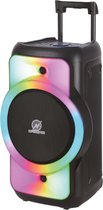 N-GEAR The Flash Juke 12 - Draadloze Bluetooth Party Speaker - Karaoke Set - Microfoon - Discoverlichting