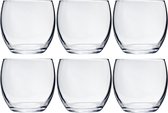 12x Morceaux de verres à eau / verres à jus transparents 340 ml - Verres / verres à boire