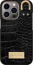 iDeal Of Sweden Fashion Case Atelier iPhone 13 Pro Black Croco