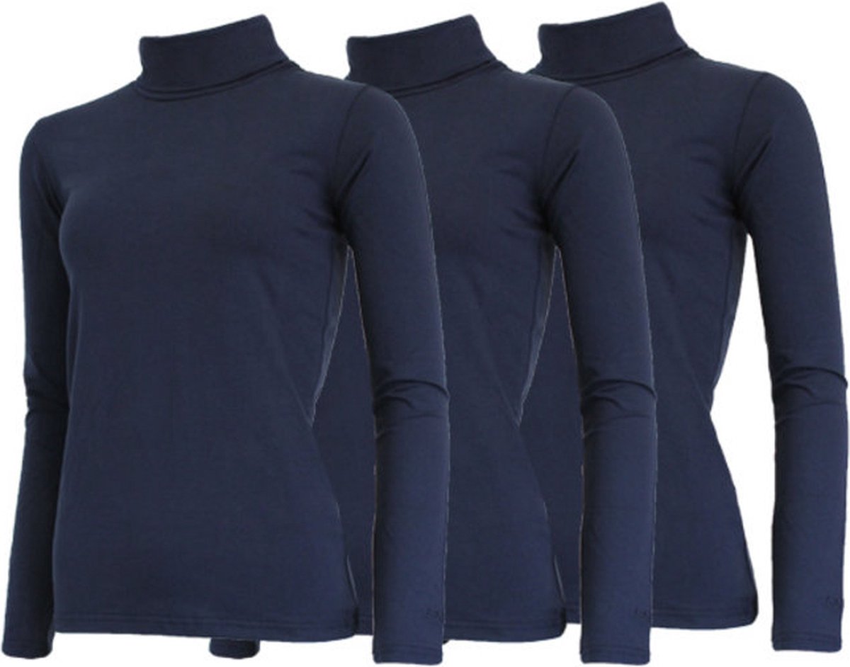 3-Pack Campri Skipully Wintersportpully Dames 010 Blauw