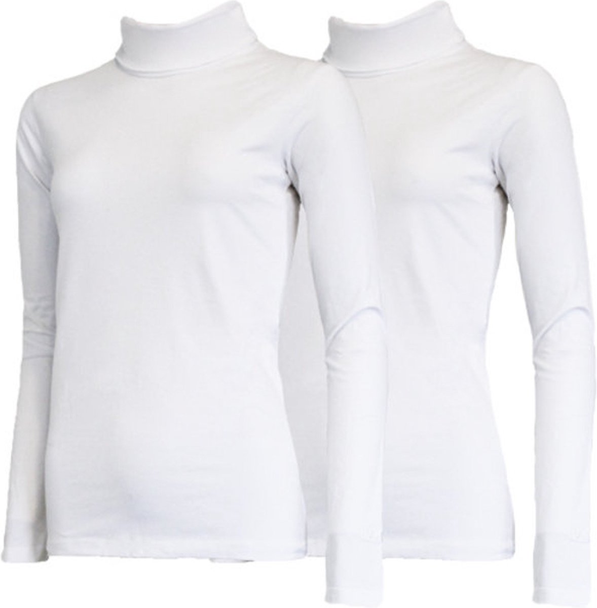 2-Pack Campri Skipully Wintersportpully Dames 001 3XL Wit