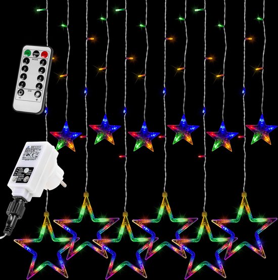 Sterren lichtsnoer kerstverlichting - Kerstverlichting kopen? | Korting tot 30