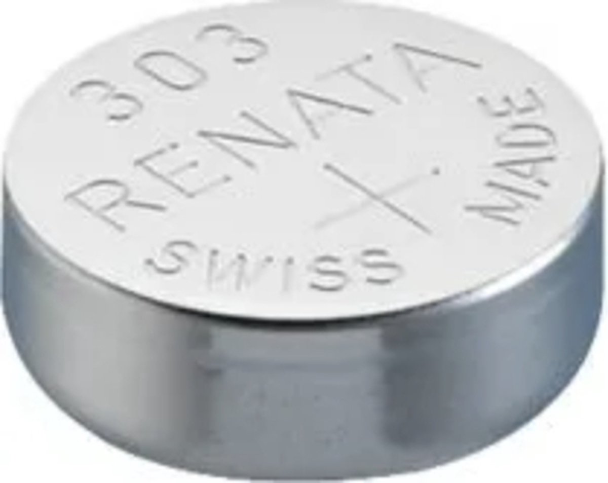 Renata 303 / SR44SW Zilveroxide knoopcell horloge batterij 1 (een) stuks