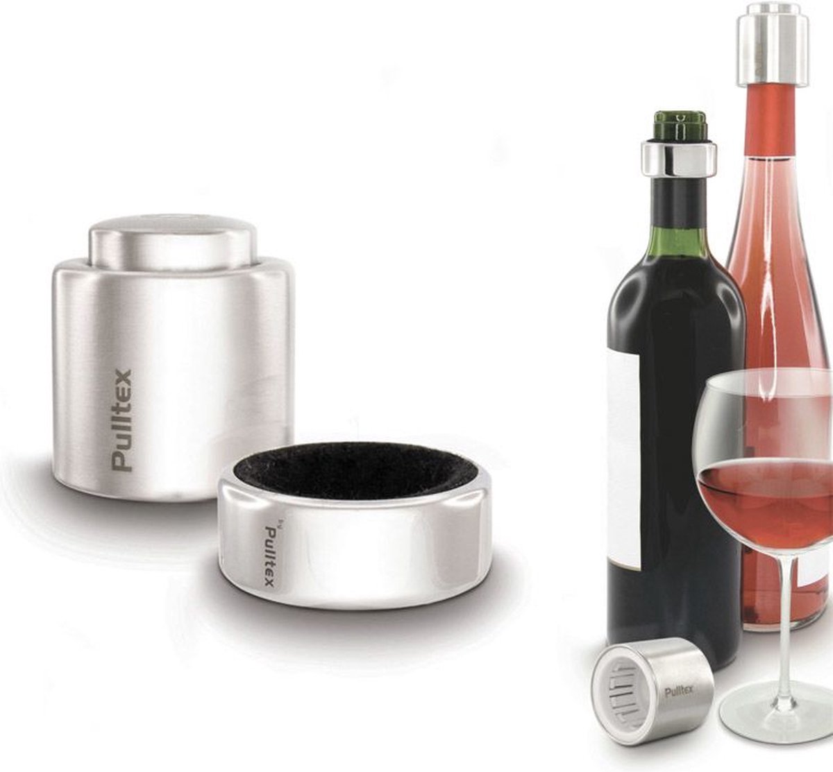 Pulltex Wijn kit met druppelring