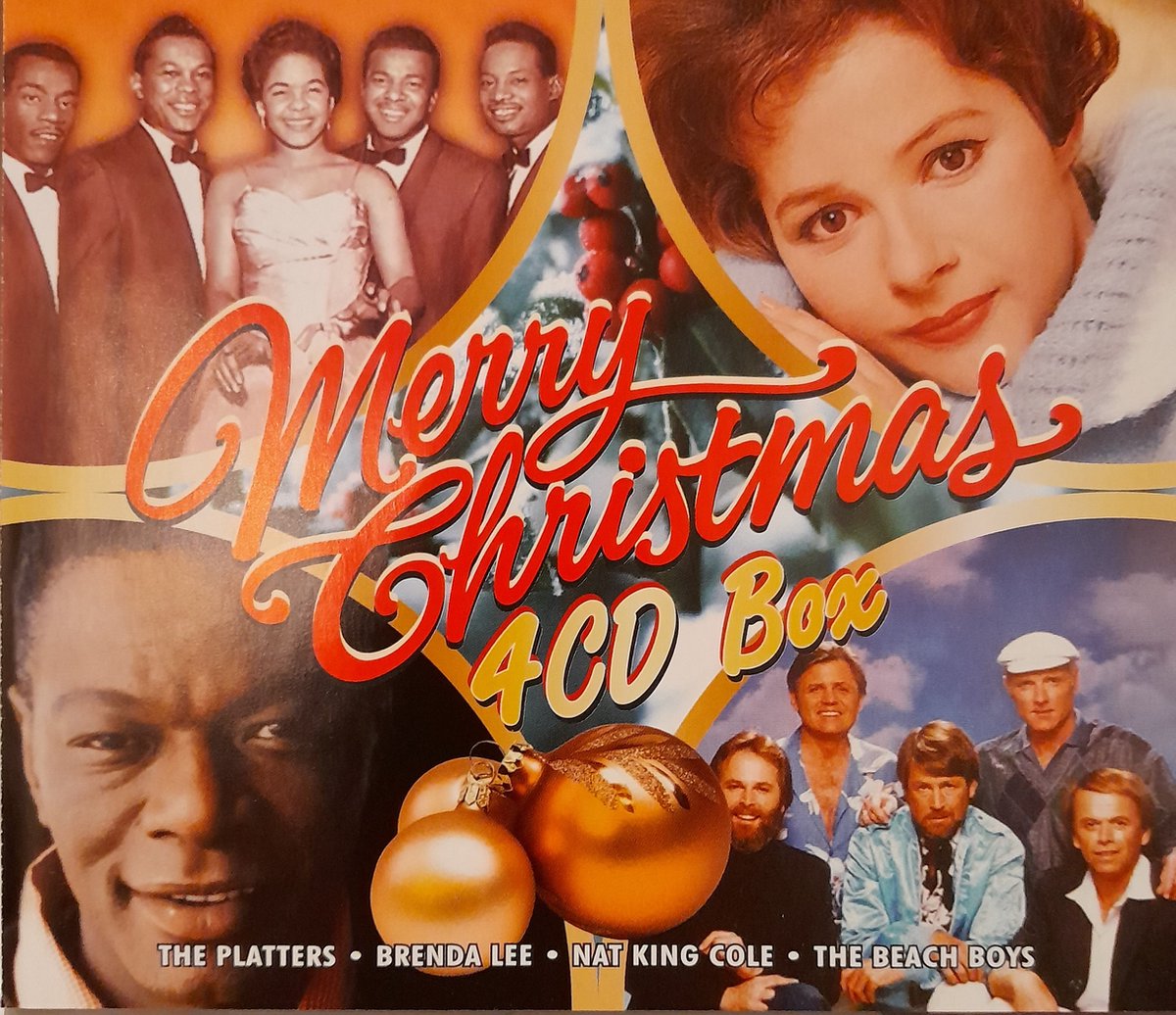Merry christmas 4 cd box - Platters/Brenda Lee/Nat King Cole/Beach Boys