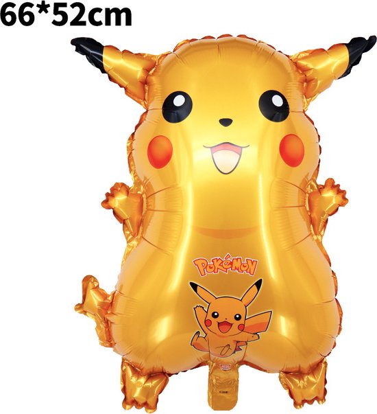 45CM Pokemon helium ballonnen - 18inch - Folie ballonnen - Pokemon ballonnen - Pikachu - Charmander - Ivysaur - Squirtle - Helium - Pokemon Go - Versiering - Thema feest - Ballonnen - Pokemon - Lege ballonnen