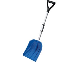 Prosperplast Sneeuwschep - uitschuifbaar - blauw - kunststof - sneeuwschuiver