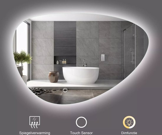 Ronde Spiegel Met Verlichting 50 Cm