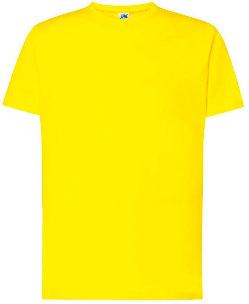 T-shirt - geel - LARGE - unisex