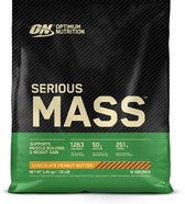 Optimum Nutrition Serious Mass - Chocolate Peanut Butter - Mass Gainer - Weight Gainer - 5450 gram (16 servings)