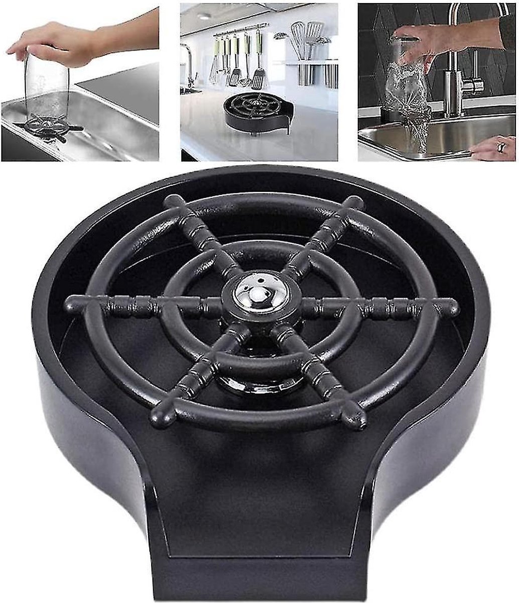 Acheter Lave-tasse automatique en acier inoxydable, robinet de rinçage en  verre pour évier de cuisine, lave-tasse automatique, barre de rinçage en  verre