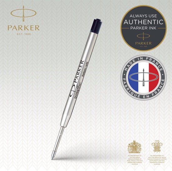 Parker - Recharge pour stylo bille - noir - encre gel Pas Cher