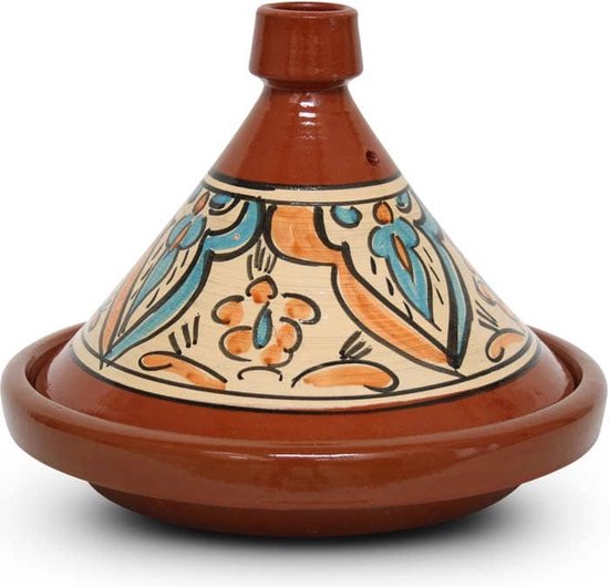 Tajine marocain avec motif Ø 30 cm