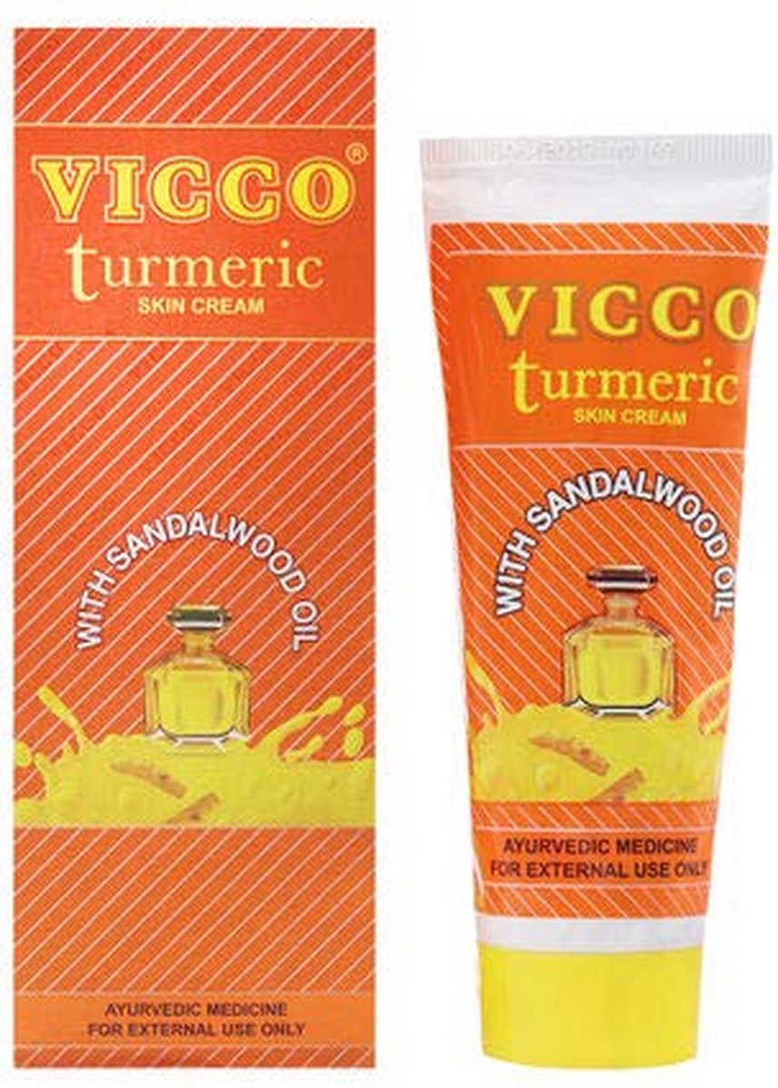 Huid- en gezichtscrème, Vicco, 60 gram