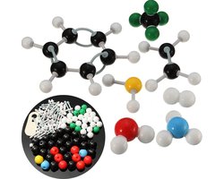 267 stuks - Moleculen Bouwpakket - Scheikundige Moleculen Bouwdoos - Examencadeau - Geslaagd 2026 - Diploma-uitreiking - Examens
