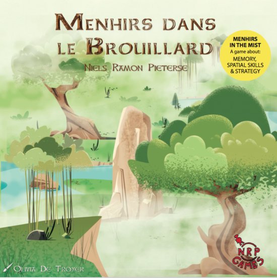 Thumbnail van een extra afbeelding van het spel Menhirs dans le Brouillard (Menhirs in the Mist) bordspel