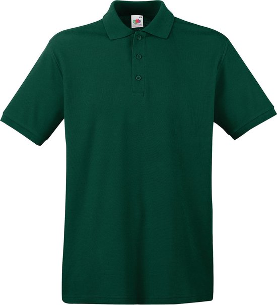 Donkergroen t shirt heren sale
