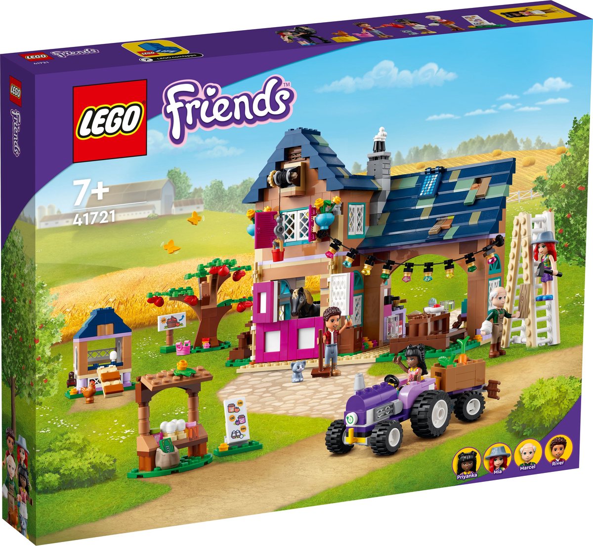 LEGO Friends 41721 La Ferme Bio bol