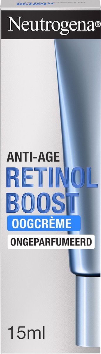 Neutrogena Retinol Boost Oogcrème - anti-veroudering oogcrème & hydraterende verzorging met Retinol, mirtebladextract & hyaluronzuur - 1 x 15ml - Neutrogena