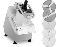 Elektrische groentesnijder - 750 W - 5 snijschijven - Ø 205 mm - Royal Catering