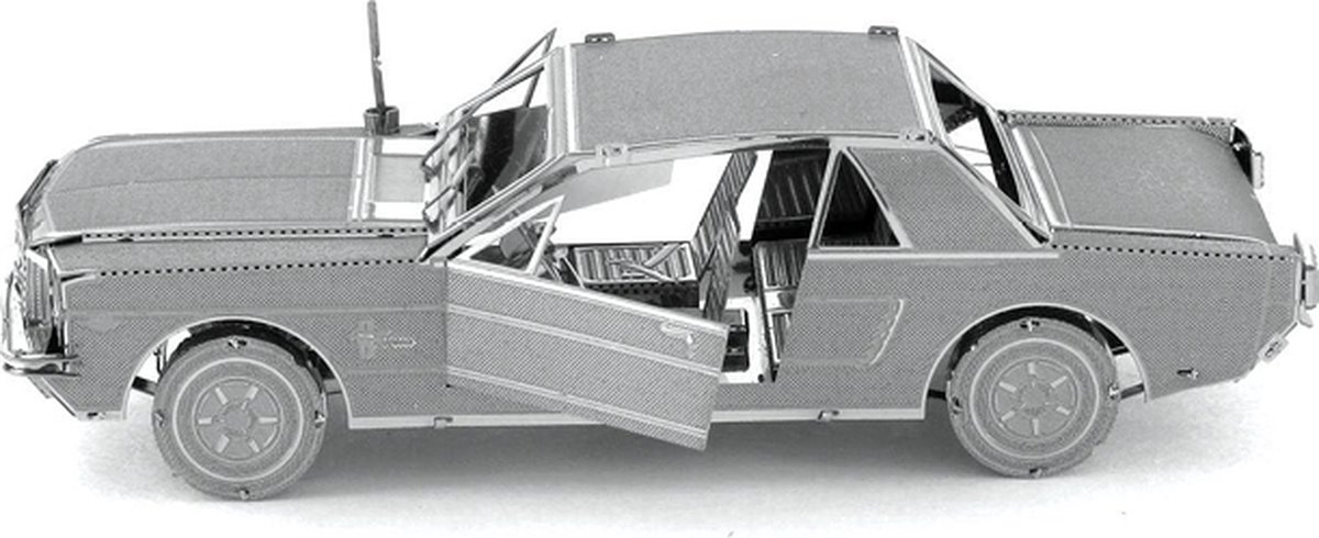 Metal Earth Modelbouw 3D Ford Mustang Coupe - Metaal — afbeelding 15