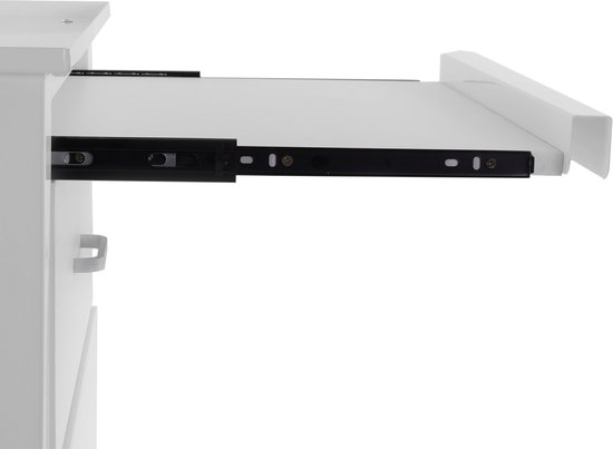 Colonne pour machine à laver avec deux tiroirs en bois et tiroir