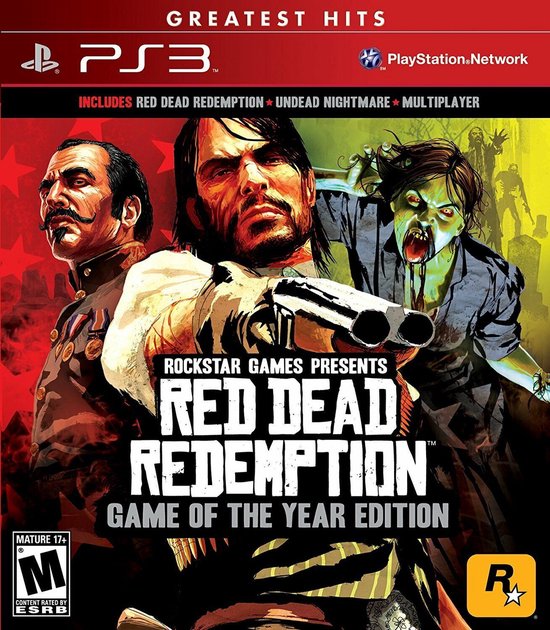 Rockstar Games Red Dead Redemption Game of the year edition, PS3 video-game PlayStation 3