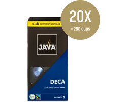 JAVA Koffiecapsules Deca - compatibel - 20 stuks