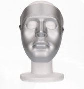 Halloween Masker -  Zilver - Scary Thema party - Gezichtsmasker