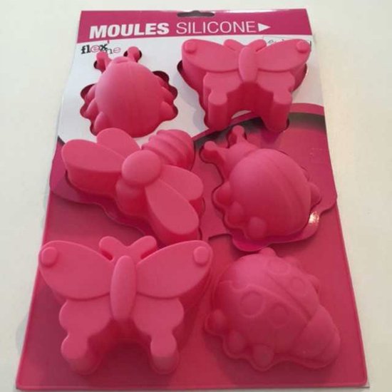 Chiyyak Vlinder cakevorm, 3D vlinder siliconen vorm muffinvorm broodvorm bakvorm voor doe-het-zelf fondant jelly chocolade cake decoratie