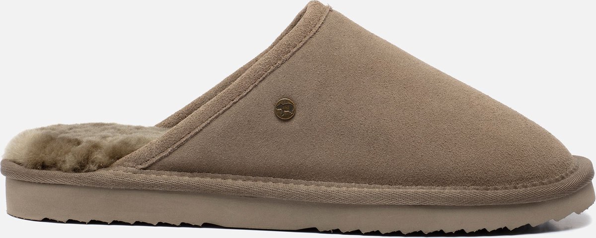 Warmbat Classic Unisex Suede Unisex Sloffen - Groen