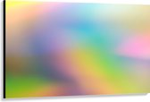 WallClassics - Canvas  - Vervaagde Pastelkleuren - 150x100 cm Foto op Canvas Schilderij (Wanddecoratie op Canvas)