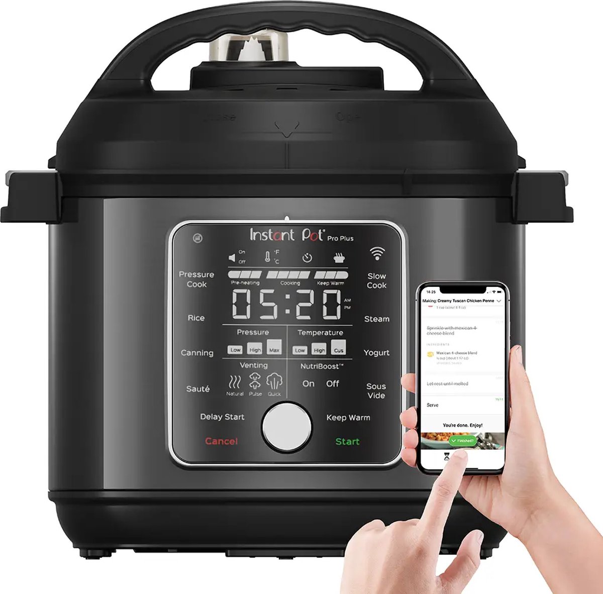 Instant Pot Pro Plus 5 7 Liter Met wifi Multicooker Snelkookpan