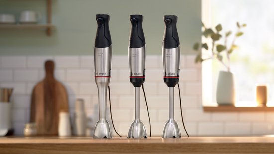 Bosch MSM6M622 ErgoMaster Serie 6 - Staafmixer set - 1000W - Inclusief maatbeker, garde, hakmolen & ijscrusher