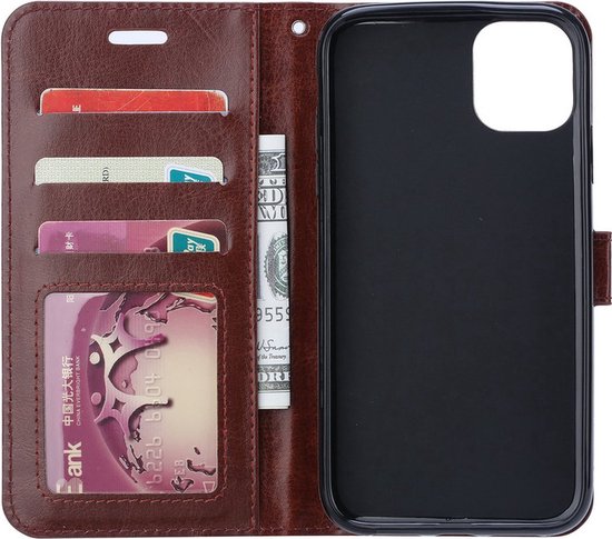 Étui pour iPhone 13 Pro Book Case marron