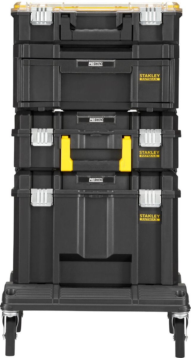 Stanley FatMax Pro-Stack FMST83296-1 Gereedschapsdrager (ruim en gemakkelijk toegankelijk