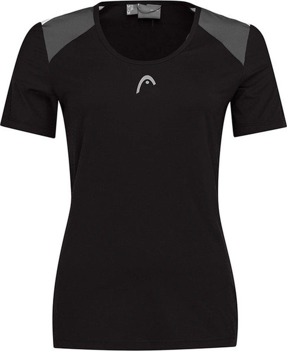 Head Club Tech Shirt sportshirts – Vrouwen Zwart