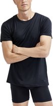 Craft Core Dry Tee Heren - sportshirts - zwart - Mannen