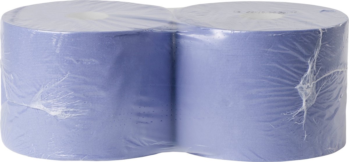 Industrierol verlijmd blauw 3laags