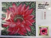 Smyrna Pakket - knoopkussen - BZ036 - Roze bloem