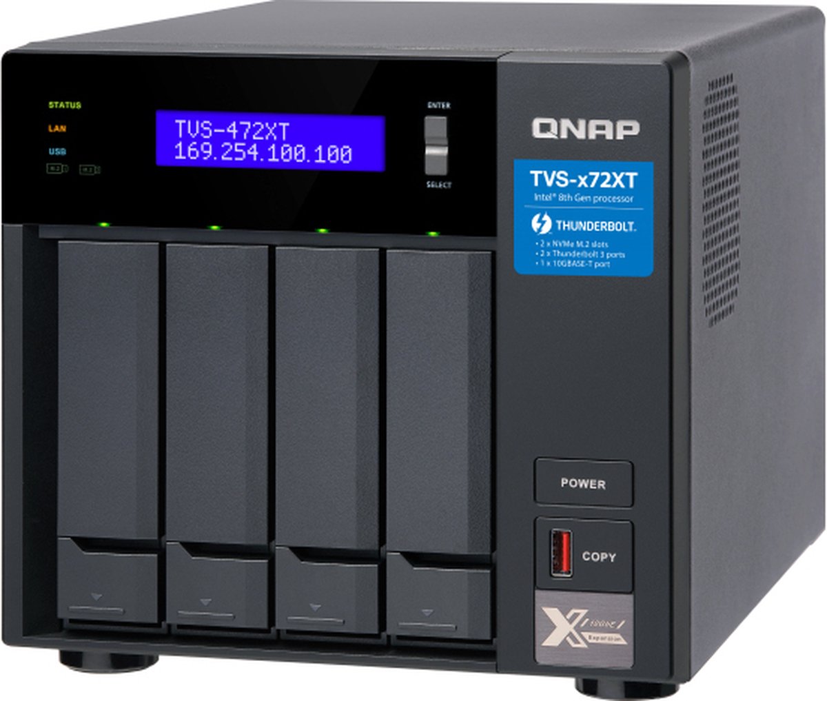 QNAP TVS-472XT - NAS-server - QNAP